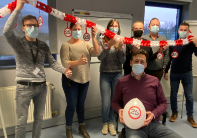 Georges 25 jaar in dienst