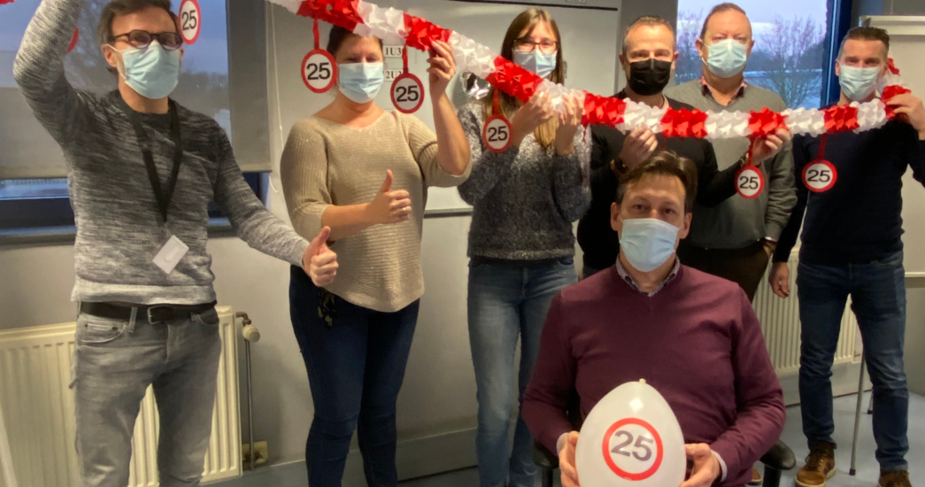 Georges 25 jaar in dienst